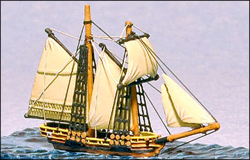 8 Gun Schooner - Battle Sails