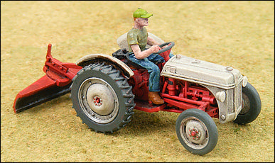 Ford 8N Tractor, 2-Bottom Plow, Scraper Farmer – GHQ Models