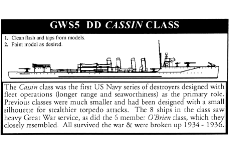 DD Cassin Class