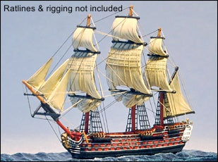 130 Gun Ship-of-the-Line (El Santissima Trinidad) - Battle Sails