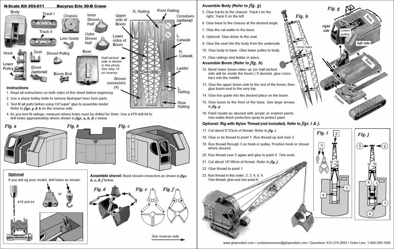 Bucyrus Erie 30-B Crane