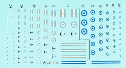 WWII–Modern Aircraft Insignia - Argentina, Greece