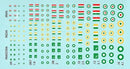 Modern Aircraft Insignia - India, Iran, Pakistan