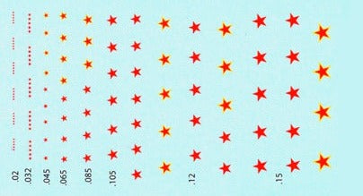 Russian Red Stars & Red/Yellow Stars - WWII–Modern