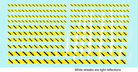 Yellow Hazard Stripes