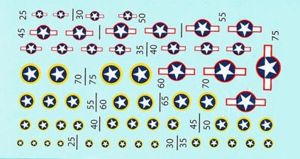 US WWII Aircraft Insignia - Pacific & Europe