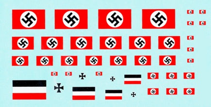 German WWII National & Naval Flags