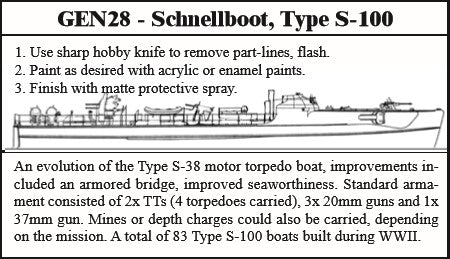 Schnellboot, Type S-100