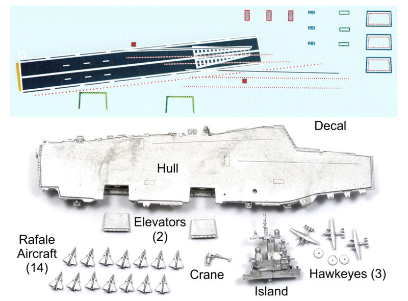 Ghq Model Engine CV Charles de Gaulle – GHQ Models