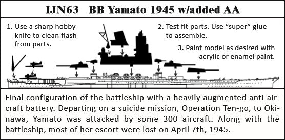 BB Yamato 1945 w/added AA