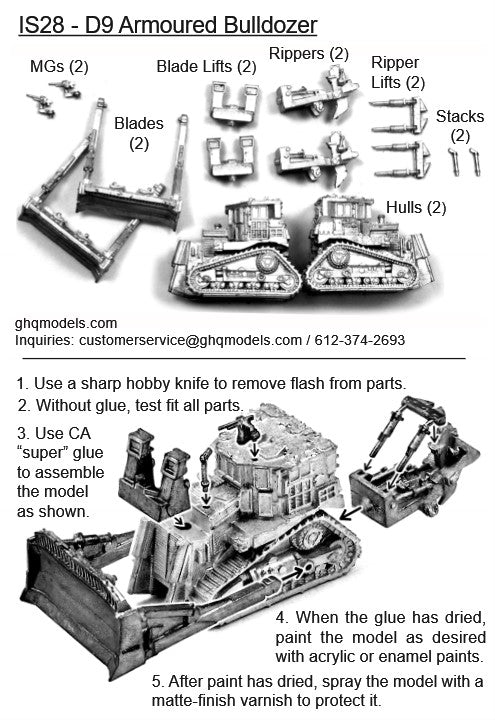 D9 Armoured Bulldozer