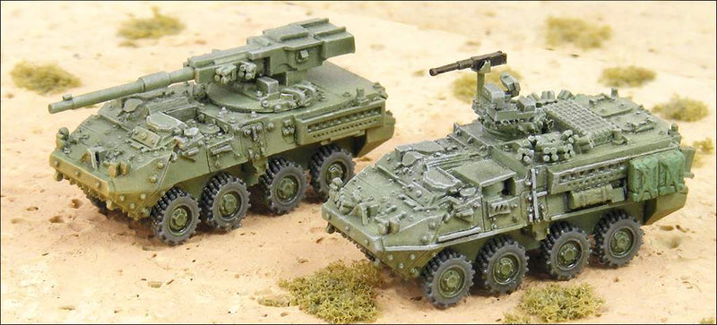 Dragon Models 1/72 M1128 Mod. Stryker MGS Plastic Model Kit Dragon Models 1/72 M1128 Mod. Stryker MGS Plastic Model Kit