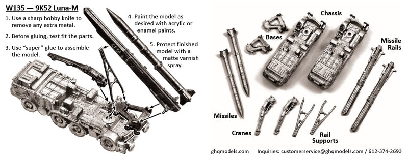 Ghq Model Engine 9K52 Luna-M – GHQ Models