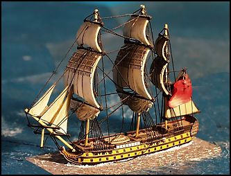 80 Gun Ship-of-the-line (Le Bucentaure) - Battle Sails