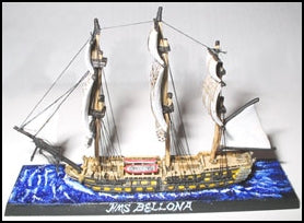 74 Gun Ship-of-the-line (HMS Bellona) - Battle Sails