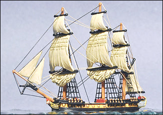 36 Gun Frigate (HMS Hamadryad) - Battle Sails