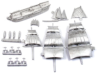 130 Gun Ship-of-the-line (El Santissima Trinidad) - Full Sails