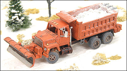 Snowplow Dump Truck 