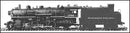 Northern Pacific W-3 Mikado w/ Oil Tender
