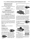 Norfolk & Western T-6 Switcher Conversion Kit