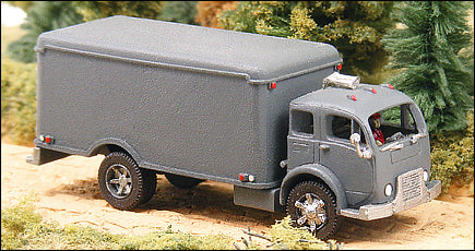 White Refrigerator Truck