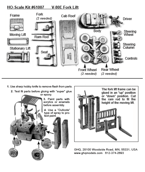 V80E Fork Lift