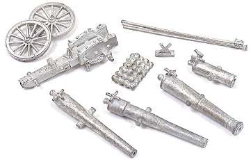 Two Siege Artillery Guns (USA & CSA)