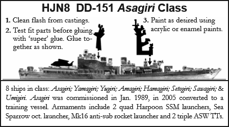 Asagiri Class Destroyer