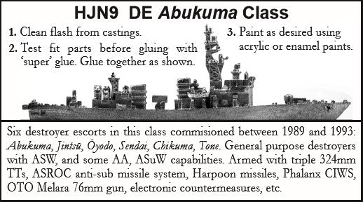 DE Abukuma Class