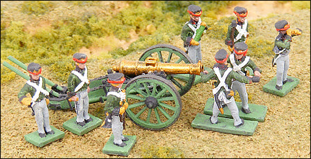 Russian Heavy Foot Artillery - 12lb Guns