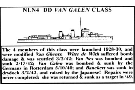 DD Van Galen Class