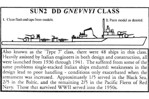 DD Gnevnyi Class