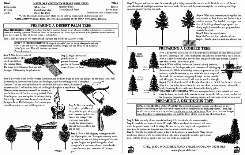 Dark Green Tree Pack
