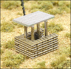 Guard Huts w/ Tin Roofs