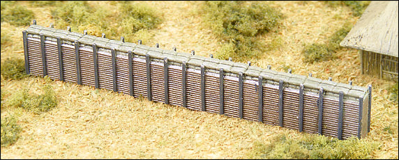 Soil Bin Wall w/ Steel Revetments