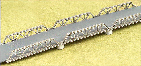 Triple Span Truss Bridge