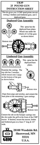 25 pdr Howitzer w/ CMP