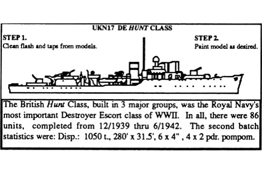 DE Hunt Class