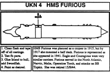 CV Furious - WWII