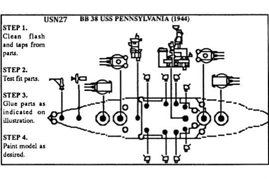 BB-38 Pennsylvania (1944)