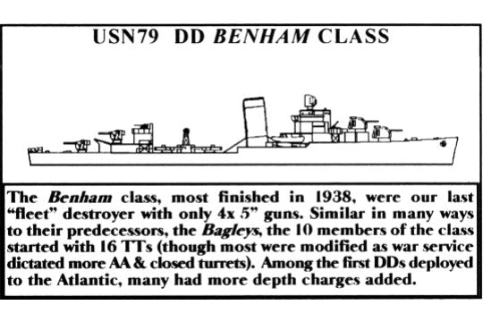 DD Benham Class