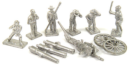 2 Heavy Field Guns w/ 12 Man Crew (CSA)