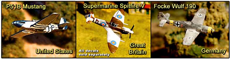 World War II Fighter Planes