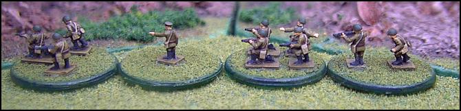 WWII Russian Individual Infantrymen