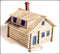 Log Home w/ Dormer