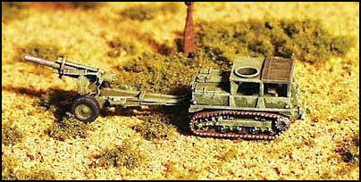 M5 Tractor with 155mm Howitzer
